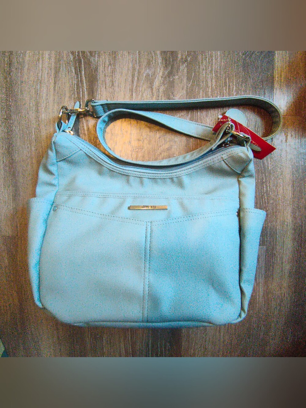 Rosetti Dylan Convertible Pale Blue Shoulder Bag